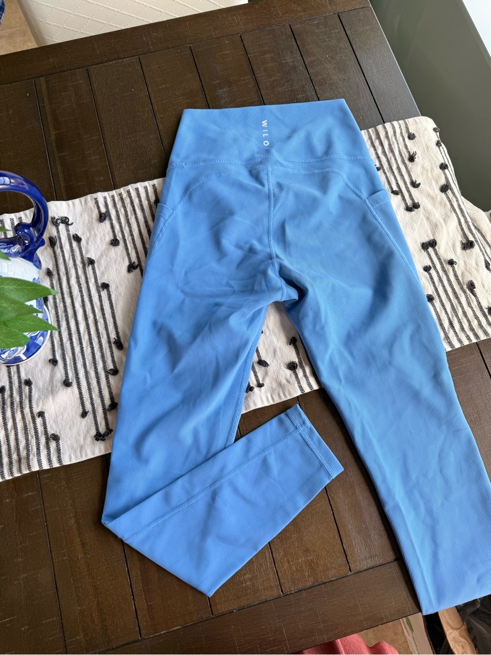 WILLO the label Sky Blue High-Rise Performance Leggings